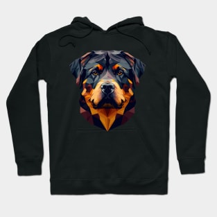 Rottweiler - Geometric Head Hoodie